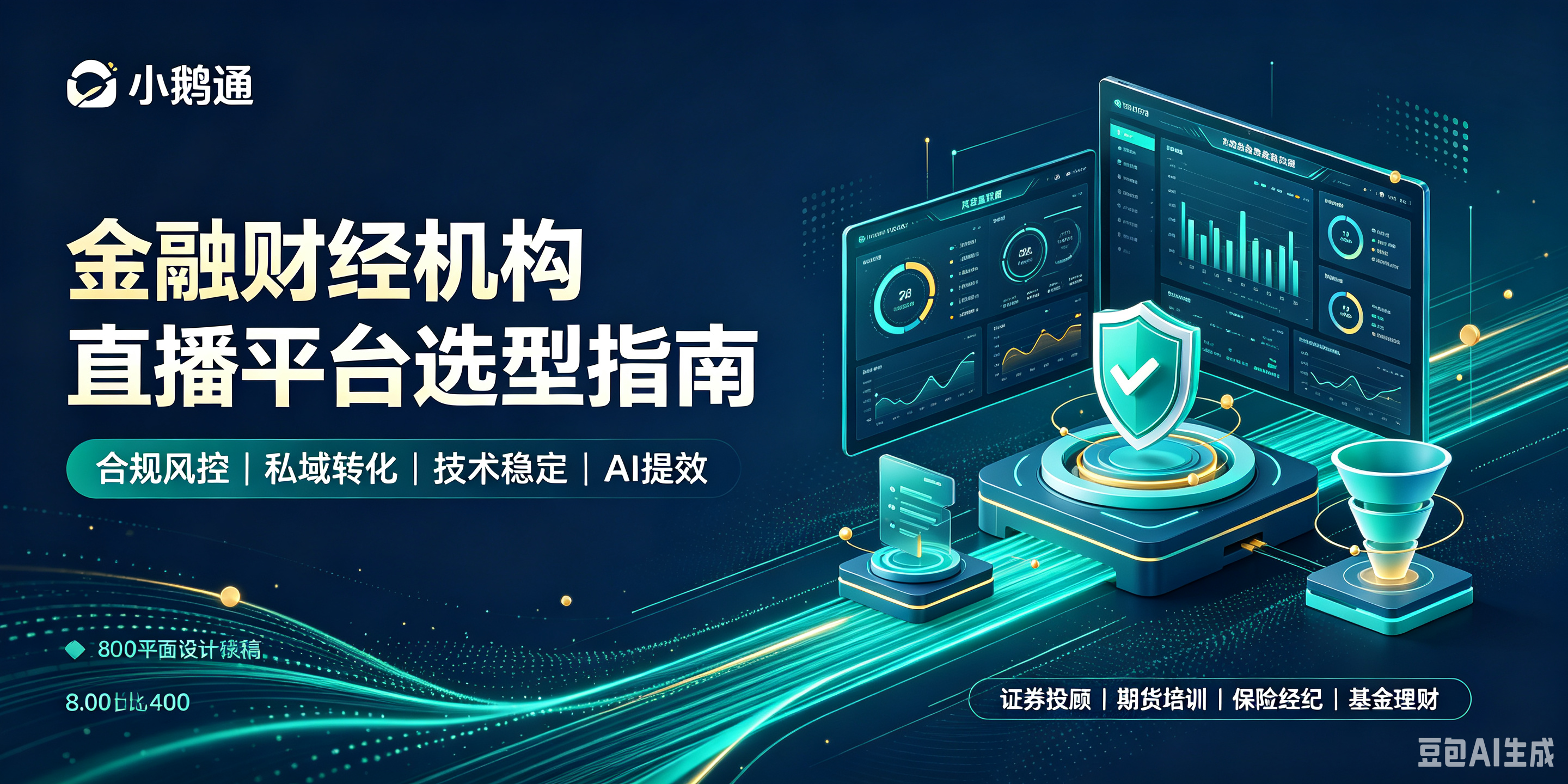 金融直播选型指南：小鹅通金融财经私域解决方案深度解析